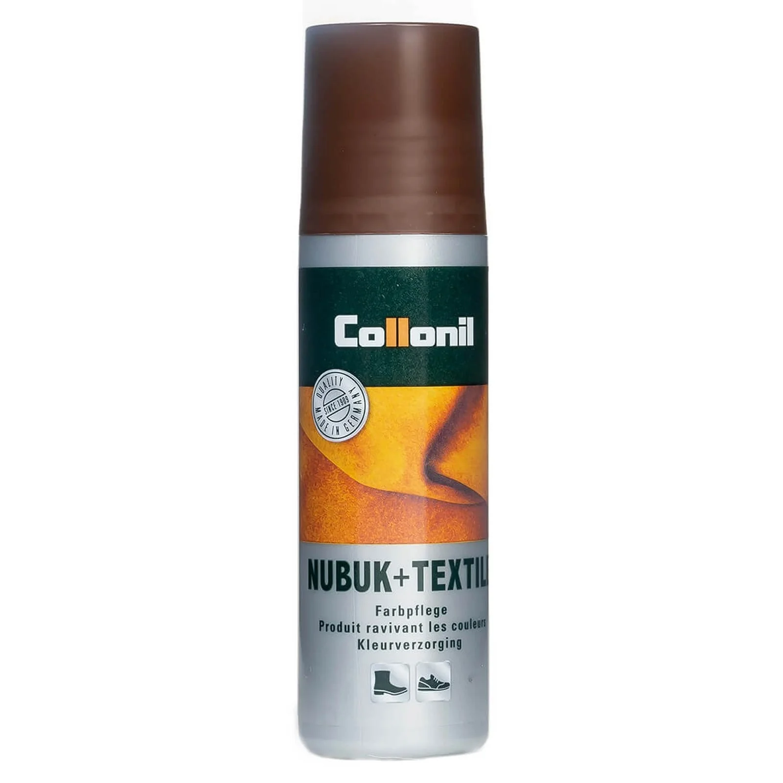 Collonil Nubuk + Textile tummanruskea hoitoaine